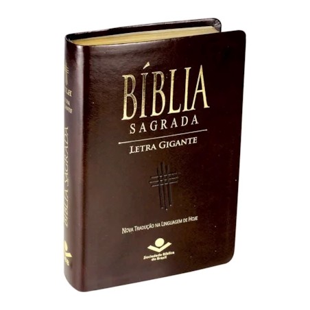 Bíblia Sagrada | Letra Gigante | NTLH | Capa Marrom